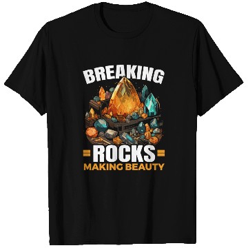 Discover Lapidary Artist Gemstone Stone Collecting Stone T Shirts