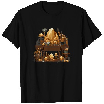 Discover Lapidary Artist Gemstone Stone Collecting Stone T Shirts