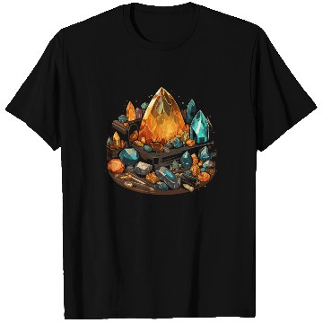 Discover Lapidary Artist Gemstone Stone Collecting Stone T Shirts