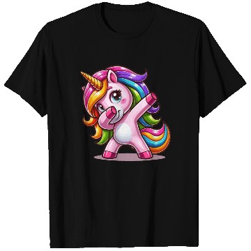 Discover Dabbing Unicorn Dab Move Dancing Rainbow Unicorn T Shirts