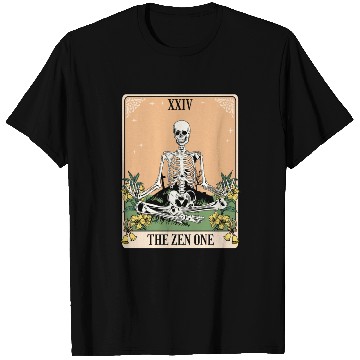 Discover Funny Tarot Card Yoga Meditation Zen T Shirts