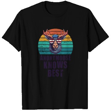 Discover Anonymoose Knows Best Cool Moose T Shirts