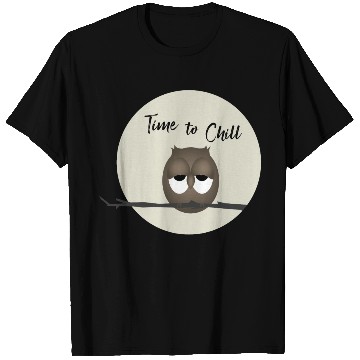 Discover Owl - Time To Chill T Shirts