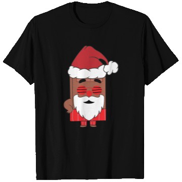 Discover Choco Christmas Santa Claus Funny Santa Face T Shirts