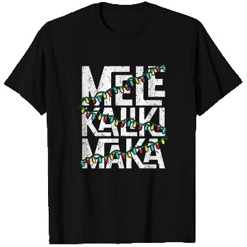 Discover Mele Kalikimaka Hawaiian Christmas Holidays Themed T Shirts