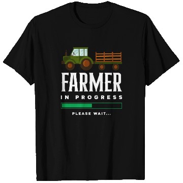 Discover Farmer In Progress Funny Farmer Gift T Shirts