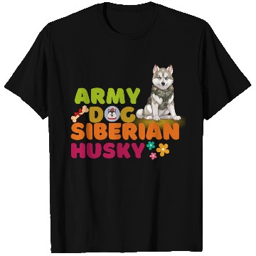 Discover Siberian Husky Dog Husky Dog Lovers T Shirts