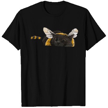 Discover Fuzzy Little Bumblebee Kitty T Shirts