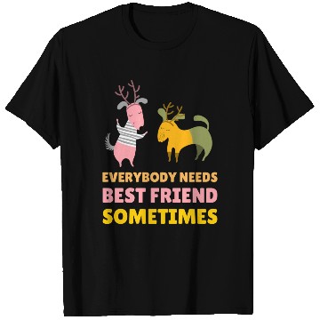 Discover Holiday Christmas Elks Are Good Friends T Shirts