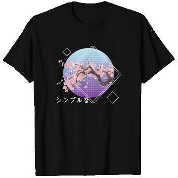 Discover Lofi Aesthetic Sakura Cherry Blossom Tree Japanese T Shirts