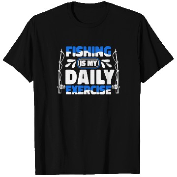 Discover Fishing Is My Daily Exercise Deep Sea Boat Ice T Shirts