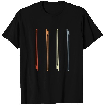 Discover Vintage Violin Bow Drawing T Shirts