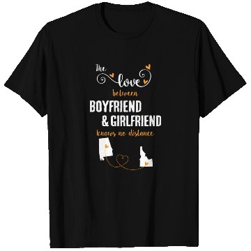 Discover Love Between BF And GF Albm To Idaho Gift T Shirts