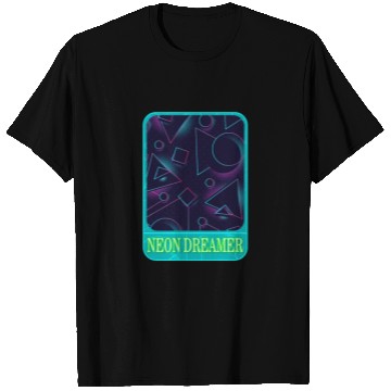 Discover Geometric T Shirts, Neon Dreamer T Shirts, Gift For Math