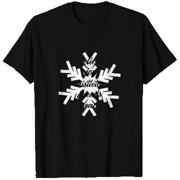 Discover White Snowflake Warm Wishes T Shirts