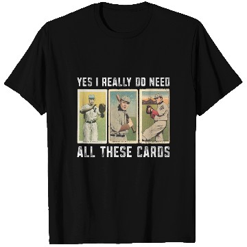 Discover Baseball Card Collector Vintage Baseball T Shirts