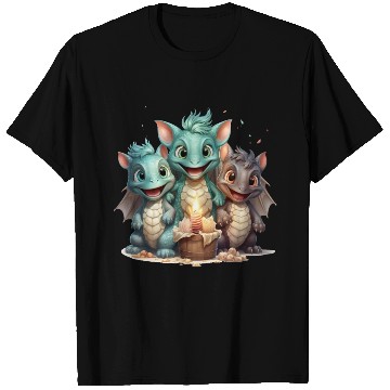 Discover Adorable dragon friends each with its uniq T Shirts