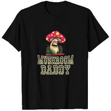 Discover Retro Mushroom Daddy T Shirts