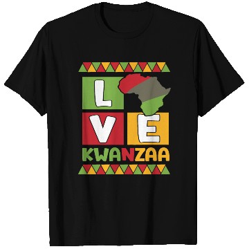 Discover Happy Kwanzaa Vibes Black Heritage Holiday T Shirts