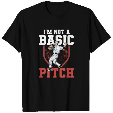 Discover Funny Baseball Pitcher T Shirts