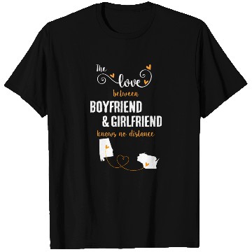 Discover Love Between BF And GF Albm To Wisconsin Gift T Shirts