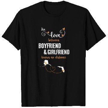 Discover Love Between BF And GF Alaska To Florida Gift T Shirts