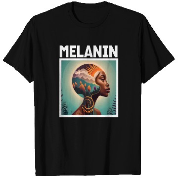 Discover Elegant Melanin Woman. T Shirts