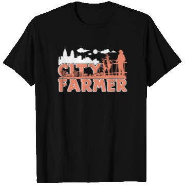 Discover City farmer T Shirts