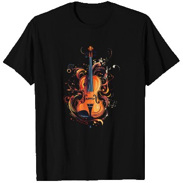 Discover Violinist Violin Music Art Violin Player T Shirts