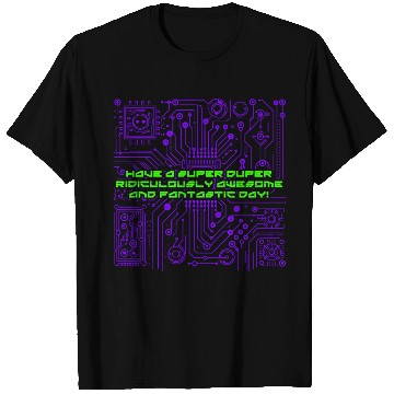 Discover Feel Good, and Spread Positive Vibes. Cyber Style T Shirts
