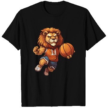 Discover Basketball player lion T Shirts