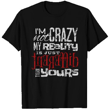 Discover Different Reality Typography Lettering T Shirts