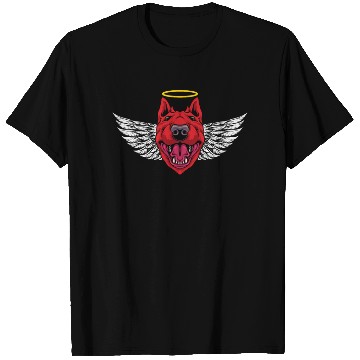 Discover Devil Bull Terrier Dog T Shirts