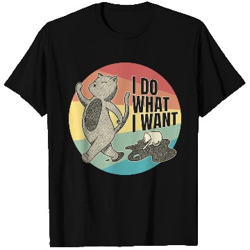 Discover Feline Sass - Cat's Independent Spirit T Shirts