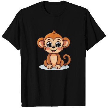 Discover Cute Monkey for Kids for a Kid T Shirts