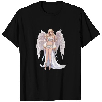 Discover Heavenly Divine Anime Angel Goddess T Shirts
