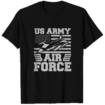 Discover US Flag Airplane Patriotic American Pilot T Shirts