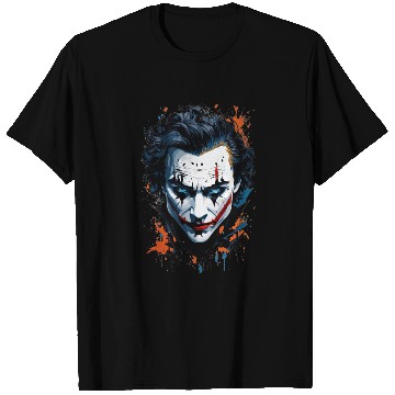 Discover Chaos in Colors: Vibrant Joker Face T Shirts