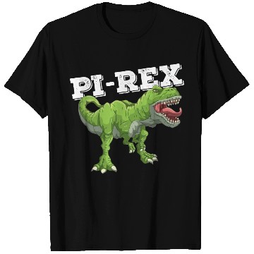 Discover Pi Rex Day Dinosaur Math Mathematics T Shirts