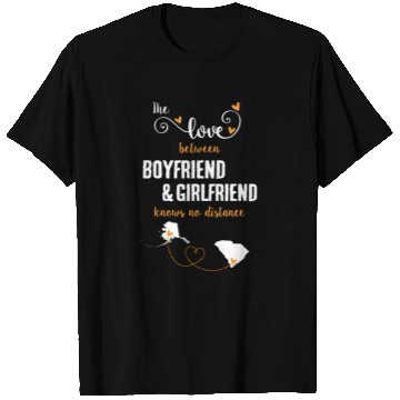 Discover Love Between BF And GF Alaska To South Carolina T Shirts
