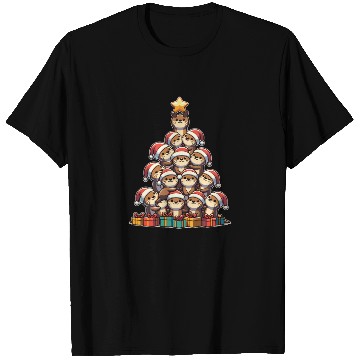 Discover Otter Christmas Tree Merry Christmas T Shirts