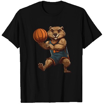 Discover Basketball beaver T Shirts