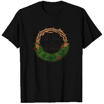 Discover Jesus is King and is the Reason for the Season T Shirts