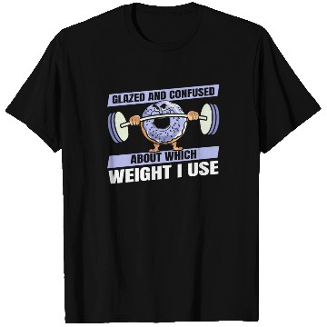 Discover Fitness Donut Funny Donut Gym T Shirts