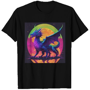 Discover neon dragon T Shirts