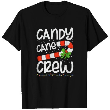 Discover Candy Cane Crew Funny Christmas T Shirts