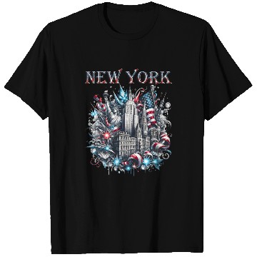 Discover New York Christmas Spirit T Shirts