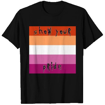 Discover lesbian pride T Shirts