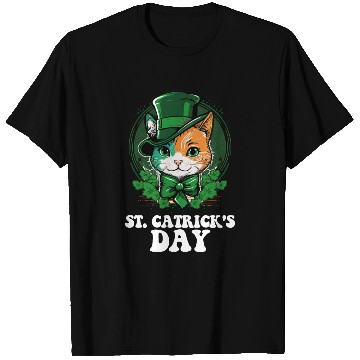 Discover St Catricks Day Cat Lovers St Patrick's Day T Shirts