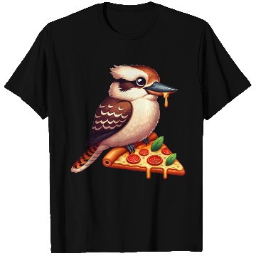 Discover Kookaburra is enjoying a delicious pizza T Shirts